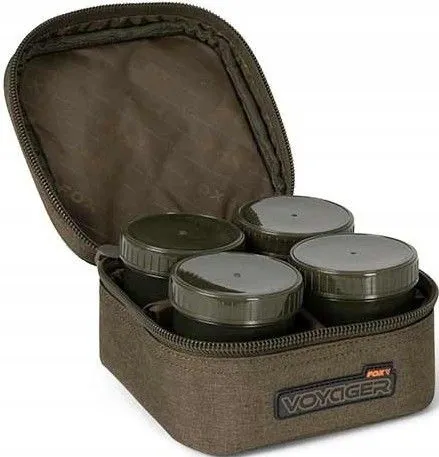 FOX VOYAGER 6 POT HOOKBAIT CASE CLU566