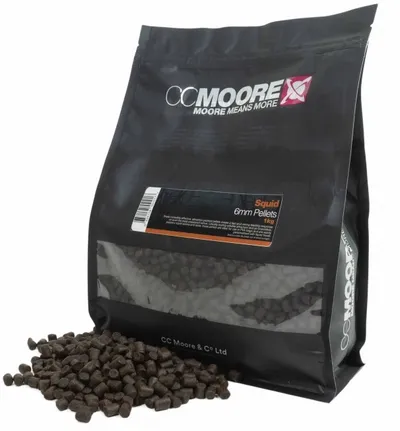 CC MOORE PELLETS SQUID 6MM 1KG 90837