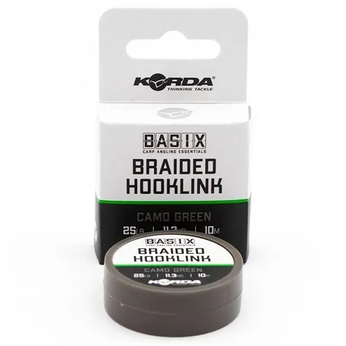 Korda Trenzado Basix Coated Hooklink 25lb 113kg 10m