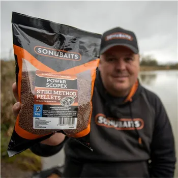 SONUBAITS STIKI METHOD PELLETS POWER SCOPEX 2MM 650G S1800030