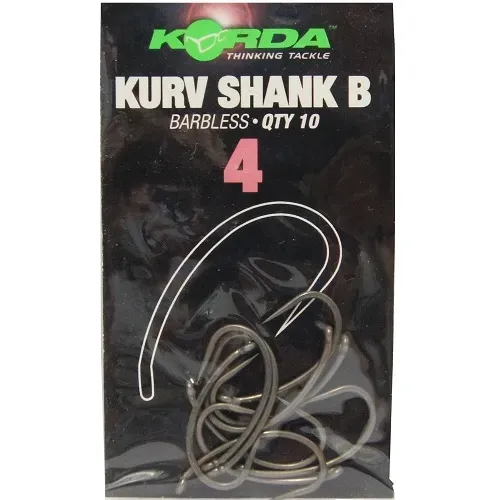 Korda Anzuelo Kurv Shank B Size 8
