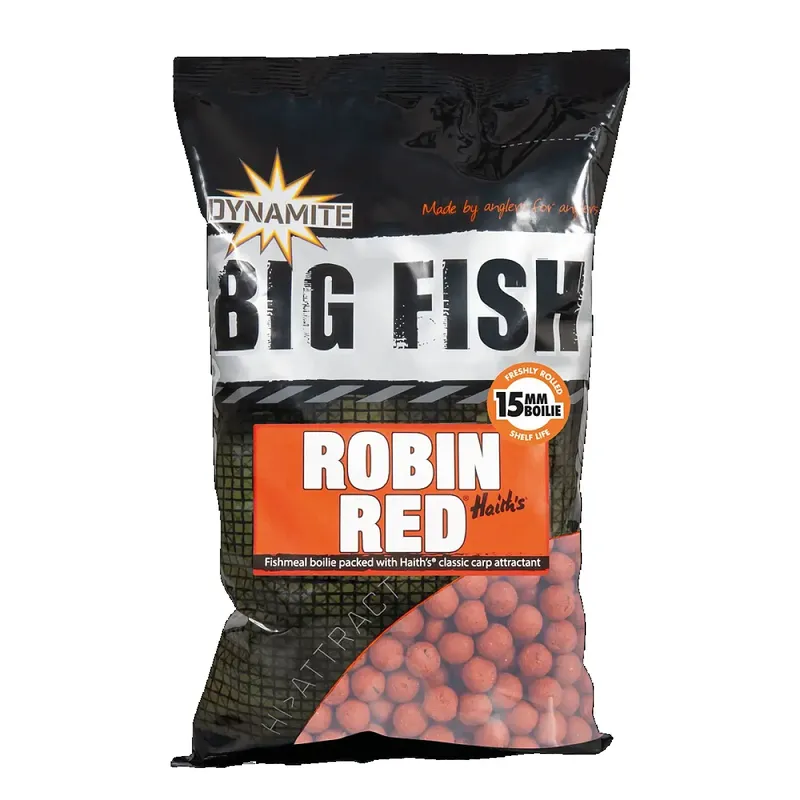 DYNAMITE BAITS BOILIES ROBIN RED 15MM 1KG