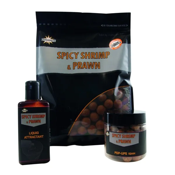 Dynamite Baits Boilies Spicy Shrimp & Prawn S/l 1kg 20 Mm DY974