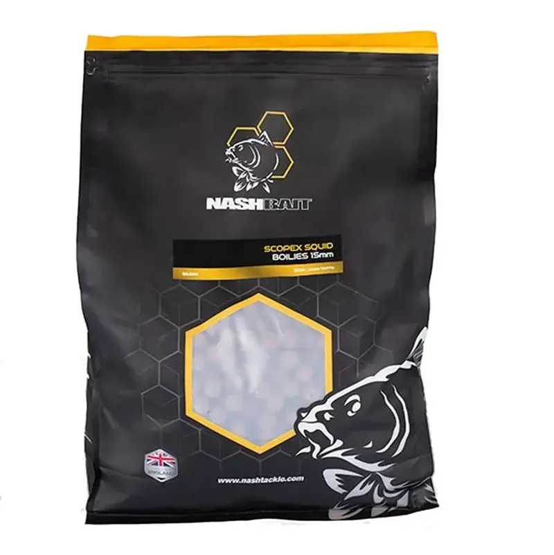 Nash Scopex Squid Boilies 15mm 1Kg