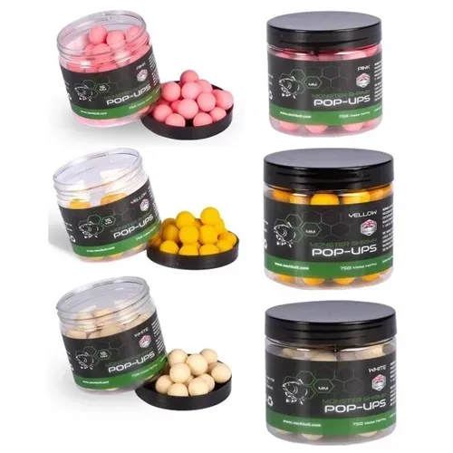 Nash Monster Shrimp Pop Ups Yellow 20mm