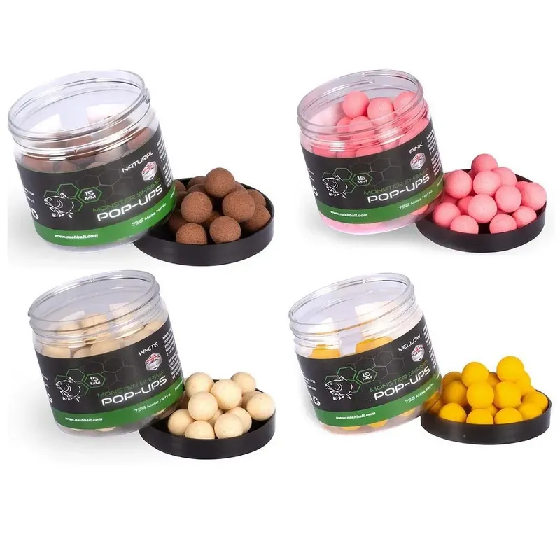 Nash Bait Natural Pop Ups Monster Shrimp 15mm
