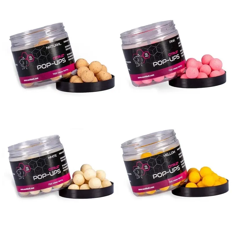 Nash Bait Natural Pop Ups Crituz 15mm