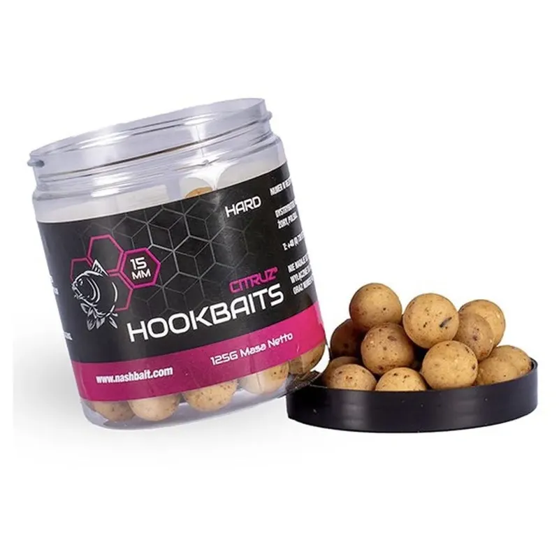 Nash Bait Hard Hookbaits Citruz 20mm