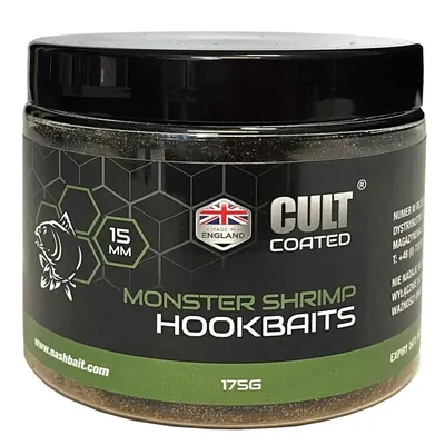 Nash Monster Shrimp Cult Coated Hookbaits 15mm