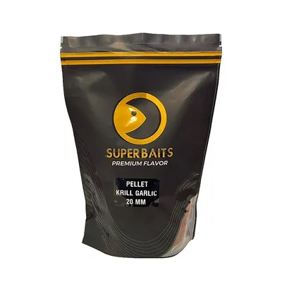 SUPERBAITS PELLETS KRILL & GARLIC 8MM 800G 023130