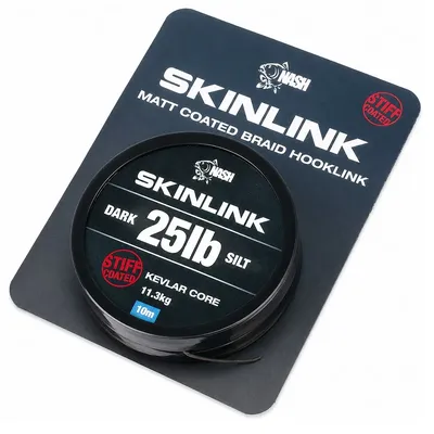 Nash Skinlink Stiff Silt 25Lb 10m