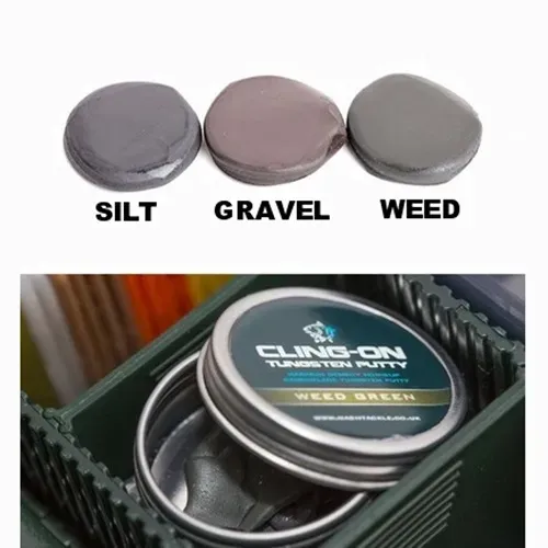 Nash Cling On Tungsten Putty Gravel Brown