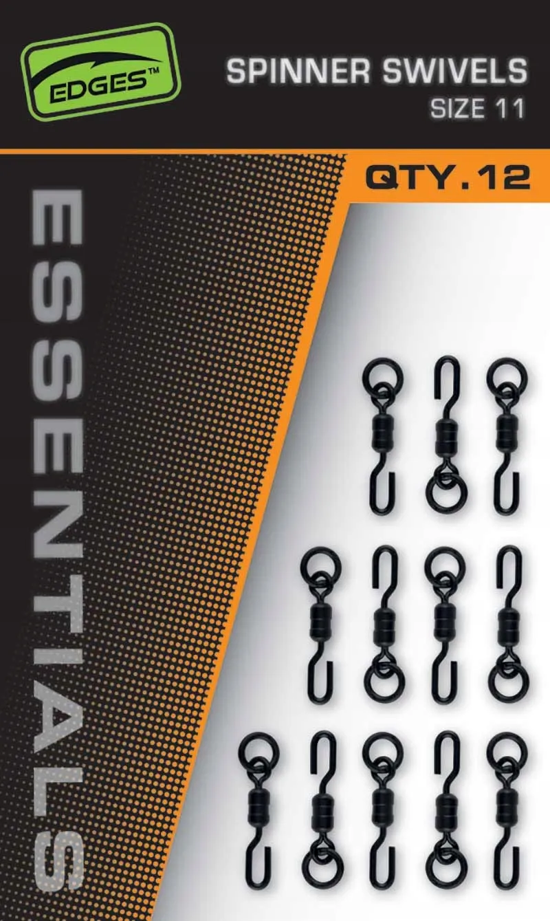 FOX EDGES™ ESSENTIALS SPINNER SWIVELS – SIZE 11 CAC878
