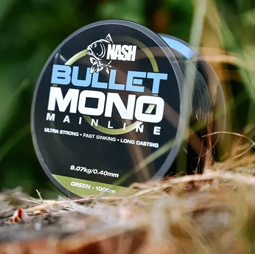 Nash Bullet Mono Green 0,28mm 1000m