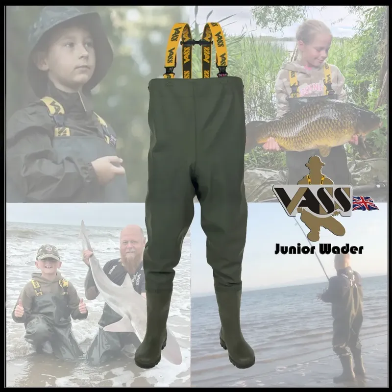 VASS TEX600-70J CHEST WADER JUNIOR SIZE37