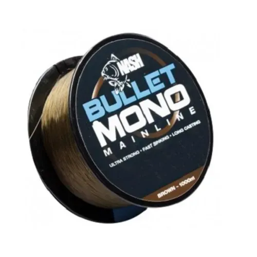Nash Bullet Mono Brown 0,33mm 1000m