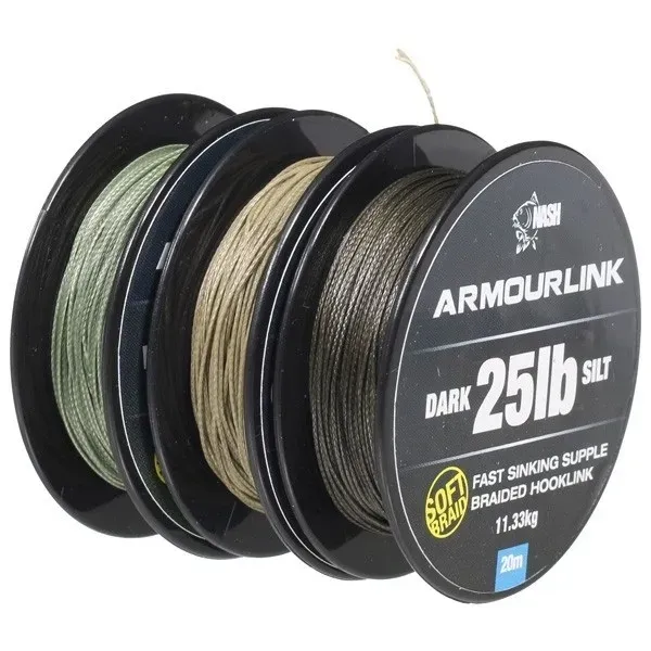 Nash Armourlink Gravel Brown 15Lb 20m