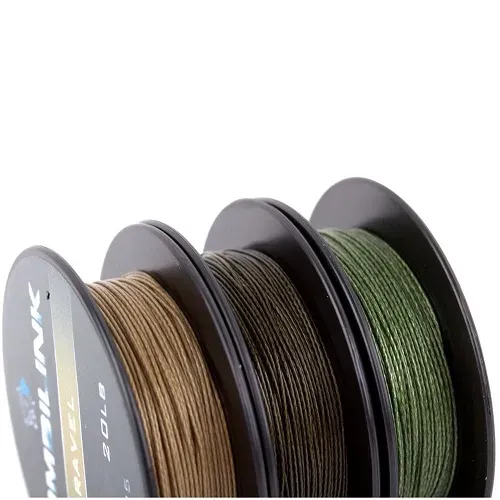 Nash Skinlink Semi Stiff Weed Green 25Lb 10m