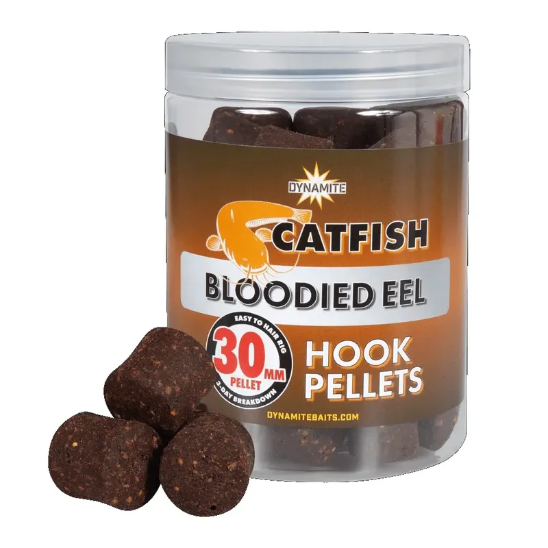 DYNAMITE BAITS CATFISH CHICKEN LIVER HOOK PELLETS 30MM DY809
