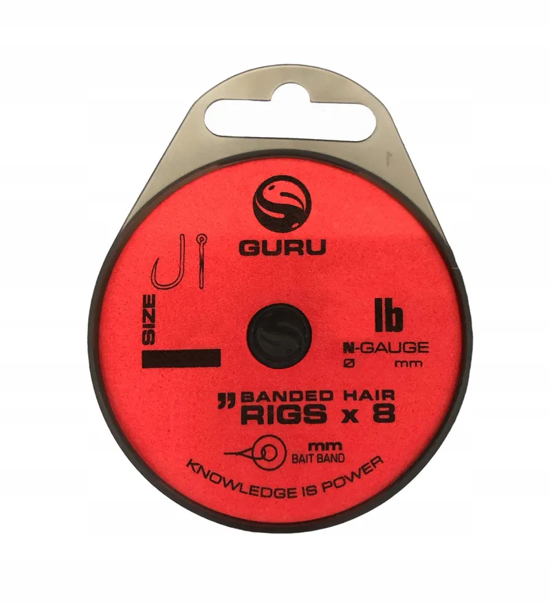 GURU TACKLE QM1 BAIT BANDS SIZE10 9LB 0 22MM GRR120