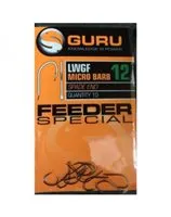 GURU TACKLE FEEDER SPECIAL HOOK BARBED – SPADE END MICRO BARB SIZE12 GLWGF12