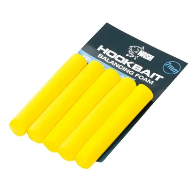 Nash Hookbaits Balancing Foam Yellow 7mm Qty5