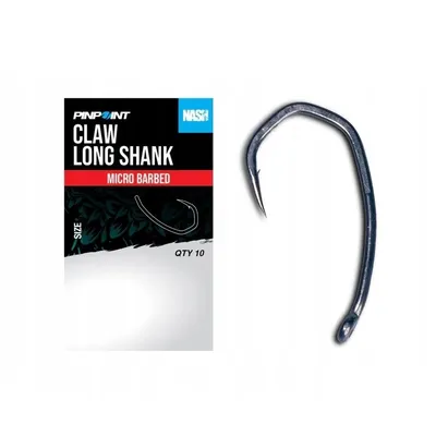 Nash Claw Long Shank Micro Barbed Size 2