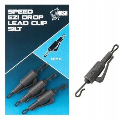 Nash Speed Ezi Drop Lead Clip Silt