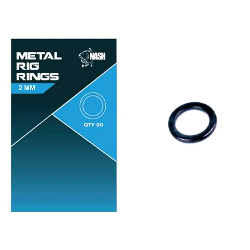 Nash Metal Rig Rings 2,0mm