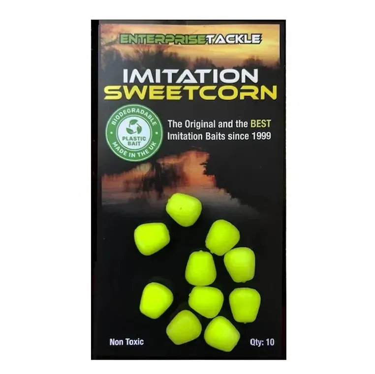 ENTERPRISE TACKLE POPUP IMITATION SWEETCORN AMARILLO FLURO ET13FY