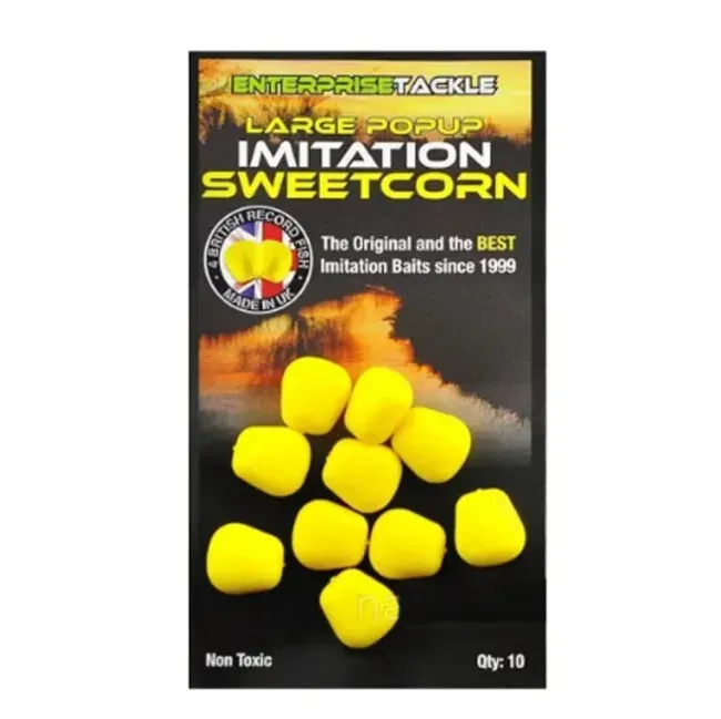 ENTERPRISE TACKLE LARGE POPUP IMITATION SWEETCORN PINEAPPLE 10 UND ET13LW
