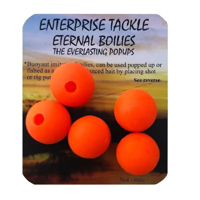 ENTERPRISE TACKLE ETERNAL BOILIES NARANJA 15MM ET34FO15