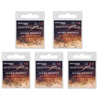 Drennan Acolyte Maggot Plus Micro Barbed Size18 HSA0518