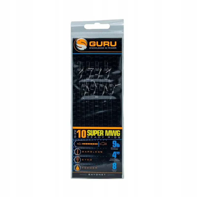 GURU SUPER MWG BAYONET READY RIGS SIZE 12 9LB GRR215