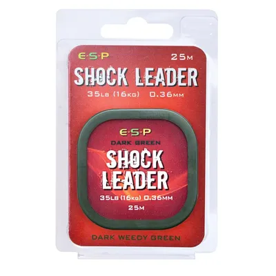 ESP SHOCK LEADER 35LB 16KG 0 36MM 25M ELSL01