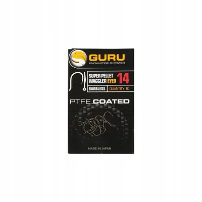 Guru Super Pellet Waggler Hooks SIZE 18 GSPW18