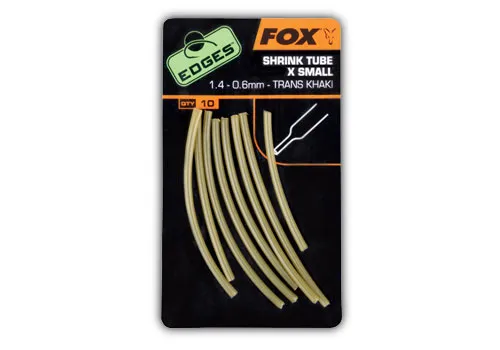 Fox Edges Shrink Tube Trans Khaki 1 8 0 7 Mm CAC475