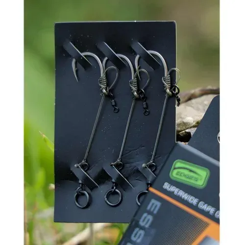 Fox Anzuelos Edges Super Wide Gape Chod Rigs Size 6