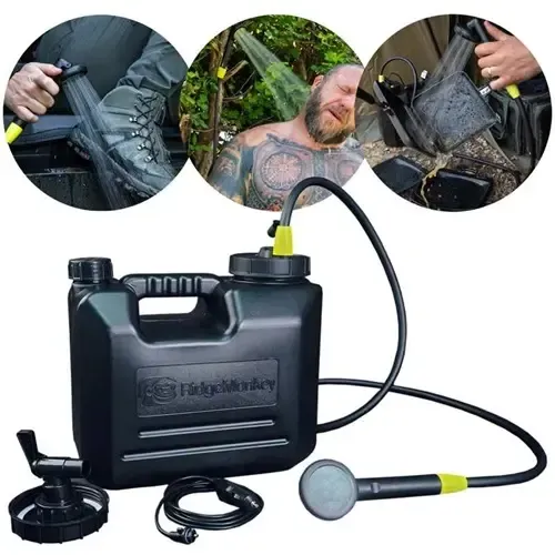 Ridgemonkey Outdoor Power Shower Full Kit 10L