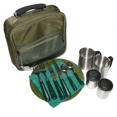 NGT DELUXE FISHING CUTLERY SET FLA CUTLERY 109