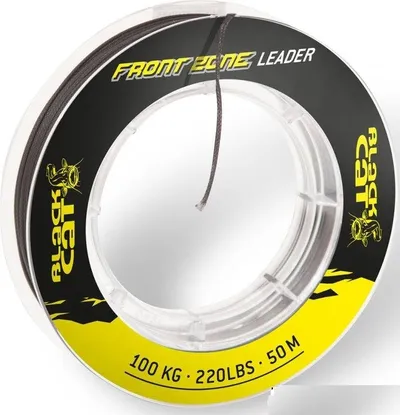 BLACK CAT FRONT ZONE LEADER 1MM 100KG 220LB 50M 2365100