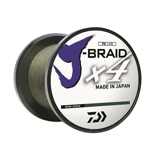 Daiwa Jbraid 4 Braid 1350m 0,33 mm 22,4kg 50Lb