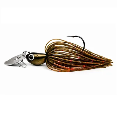 BAITS FISHING CHATTERBAITS CHROME DARK WATERMELON RED 1/2OZ 14725