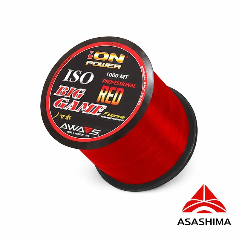 AWA SHIMA ION POWER ISO BIG GAME RED 0 45MM 36KG1000M A30 63 045