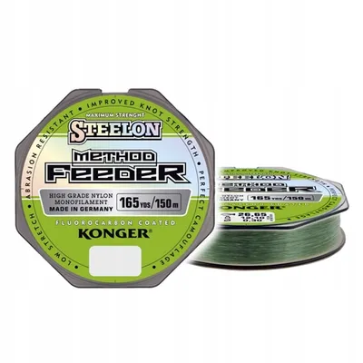 STEELON METHOD FEEDER  MONOFILAMENT 15.40KG  0 22MM 150MT 257150022