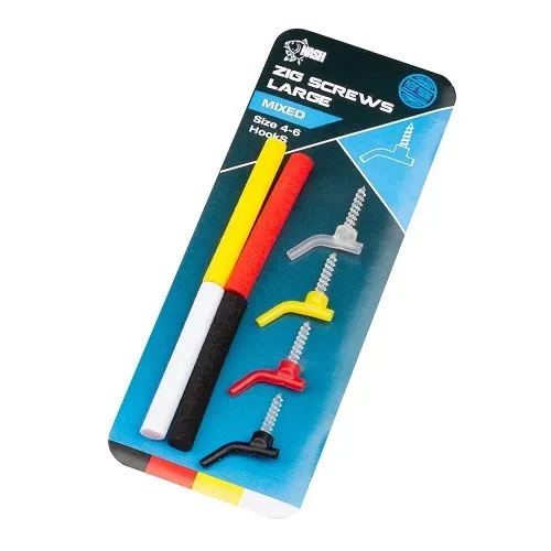 Nash Zig Screw Kit Large Mixed Colour