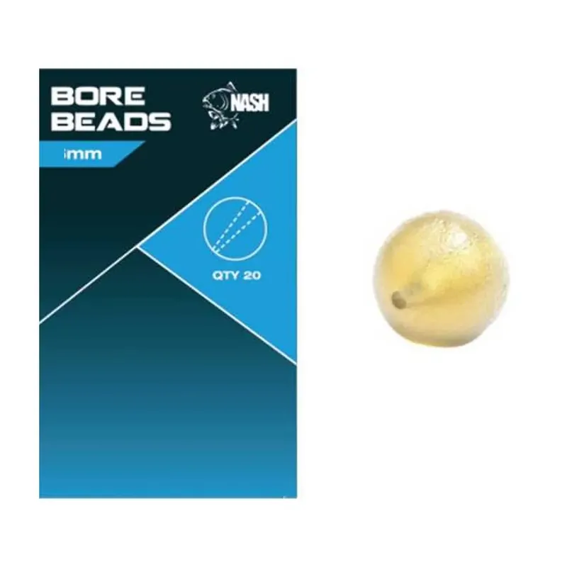 Nash Soft Taper Bore Beads Diffucion Camo 3mm