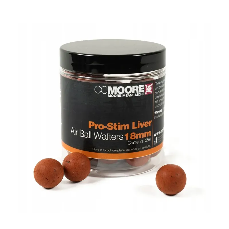 CC MOORE PRO STIM LIVER AIR BALL WAFTERS 18MM 90604