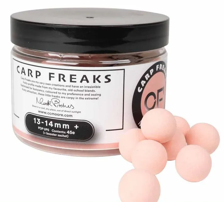 CC MOORE CARP FREAKS POP UPS PINK 13 14MM 90420