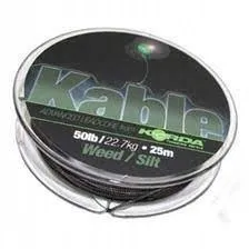 KORDA KABLE TIGHT WEAVE WEED SILT 50LB 22KG 25M KAB004